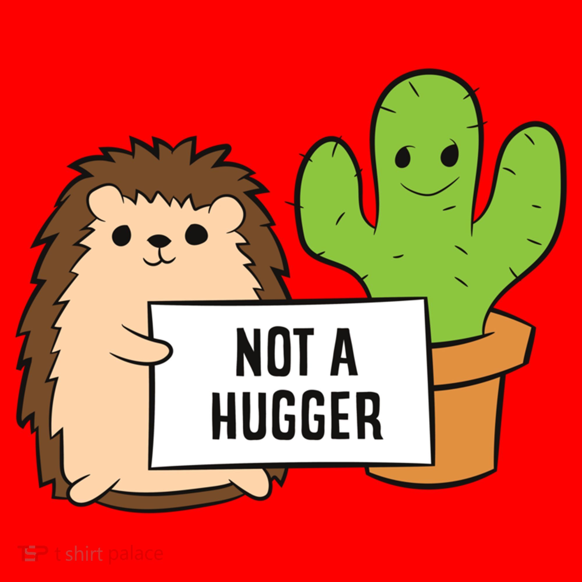 Hedgehog Not A Hugger Cactus Hedgehog Great Gift Santa Hat
