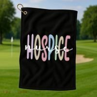 Hospice Nurse Appreciation Palliative Nurse Meaningful Gift Golf Towel thumb 1