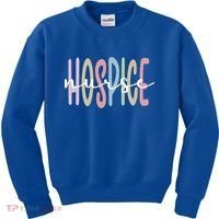 Hospice Nurse Appreciation Palliative Nurse Meaningful Gift Kids Sweatshirt thumb 0