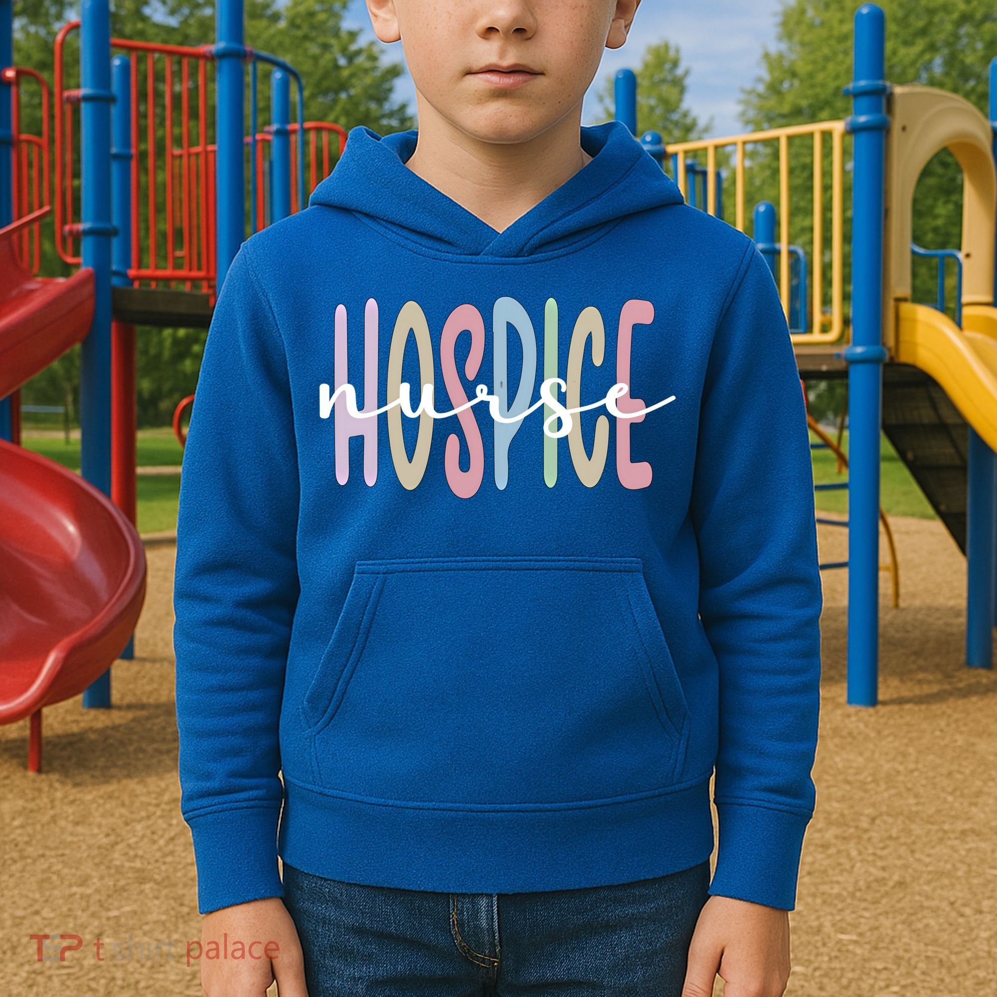 Hospice Nurse Appreciation Palliative Nurse Meaningful Gift Kids Hoodie