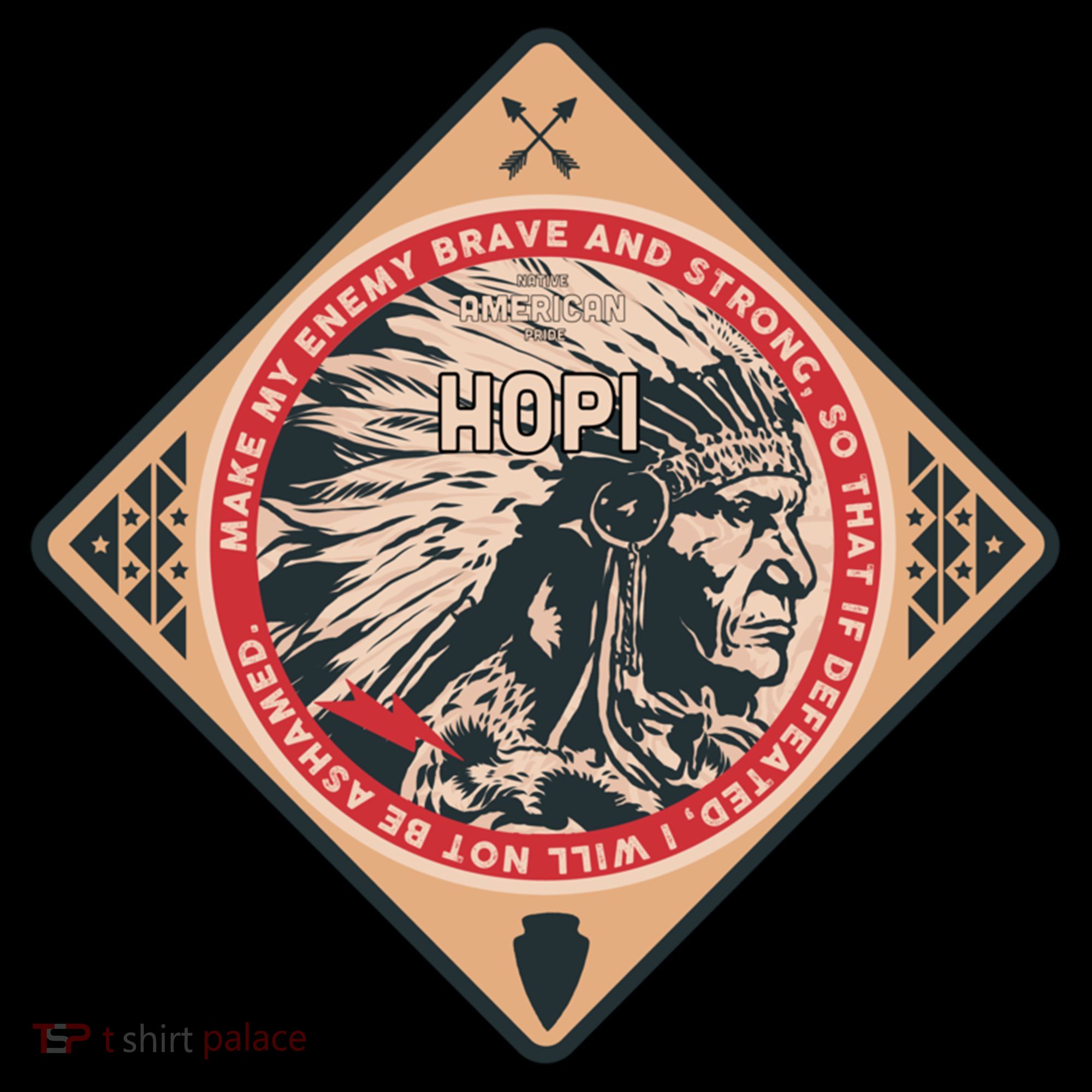 Hopi Native American Indian Brave Strong Enemy Meaningful Gift Coffee Mug