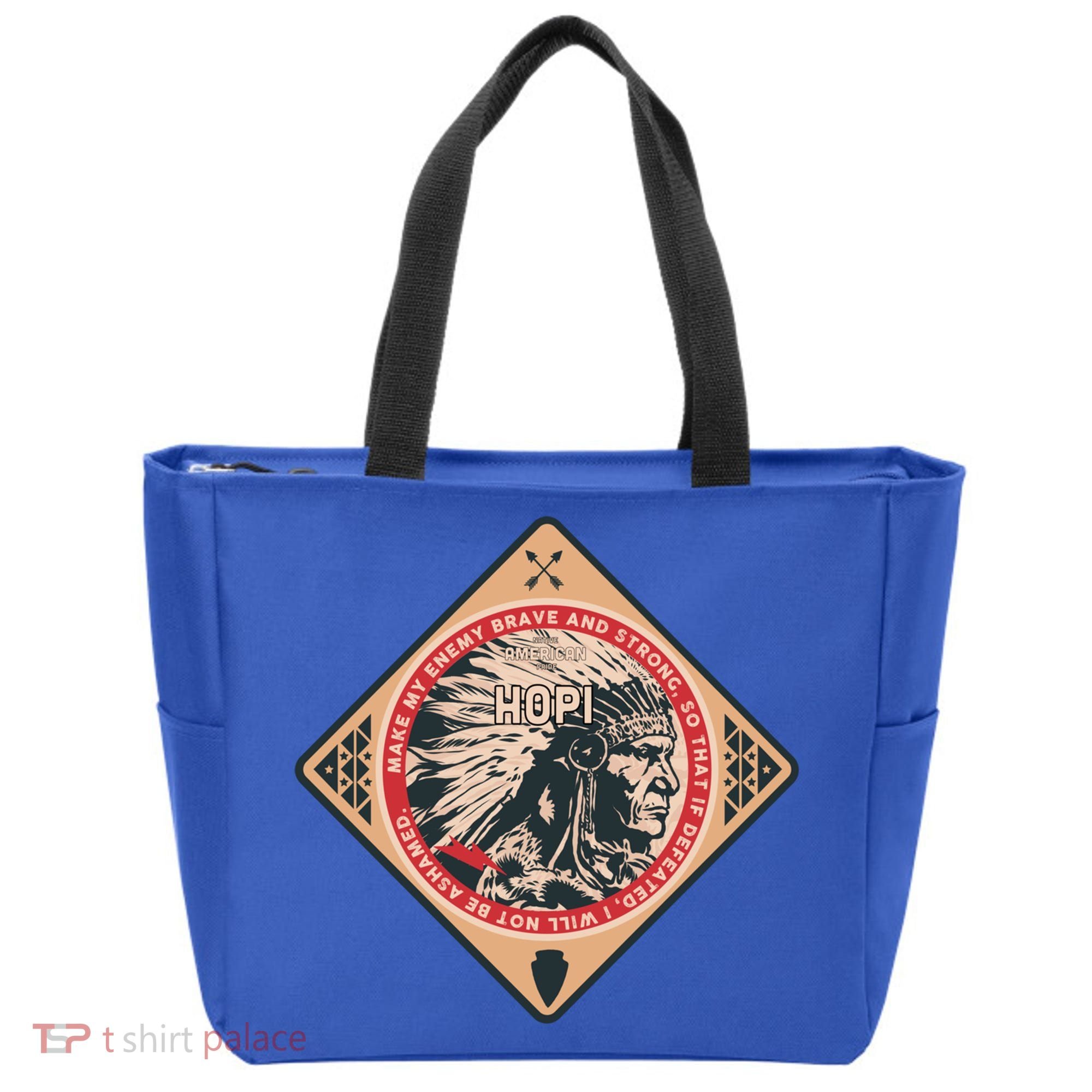 Hopi Native American Indian Brave Strong Enemy Meaningful Gift Tote Bag
