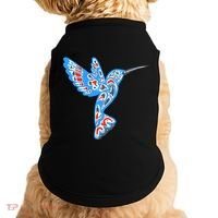 Hummingbird Native American Indian Pacific Northwest Tribal Gift Doggie Tank thumb 0