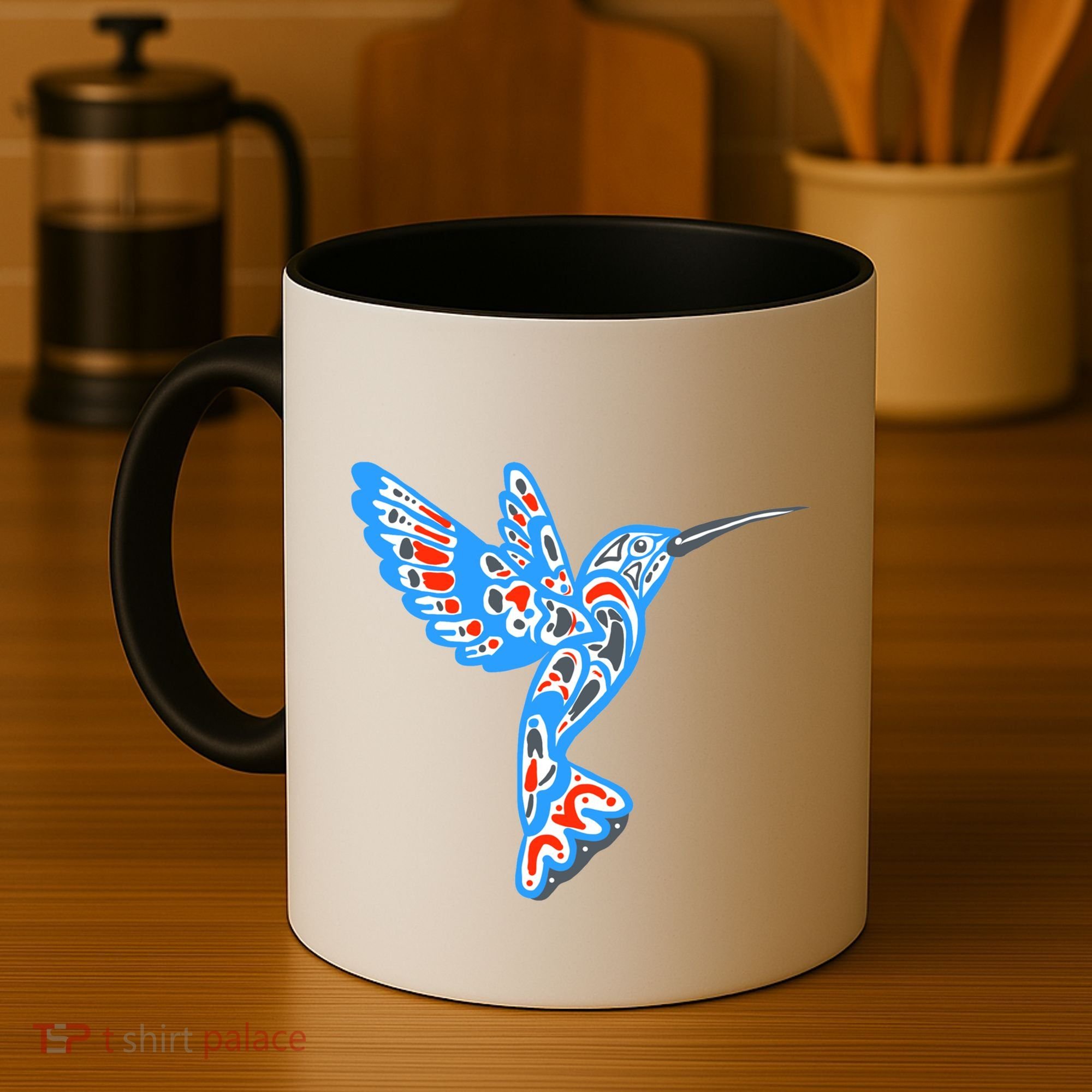 Hummingbird Native American Indian Pacific Northwest Tribal Gift Coffee Mug