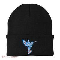 Hummingbird Native American Indian Pacific Northwest Tribal Gift Beanie thumb 0