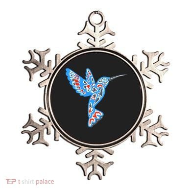 Hummingbird Native American Indian Pacific Northwest Tribal Gift Ornament