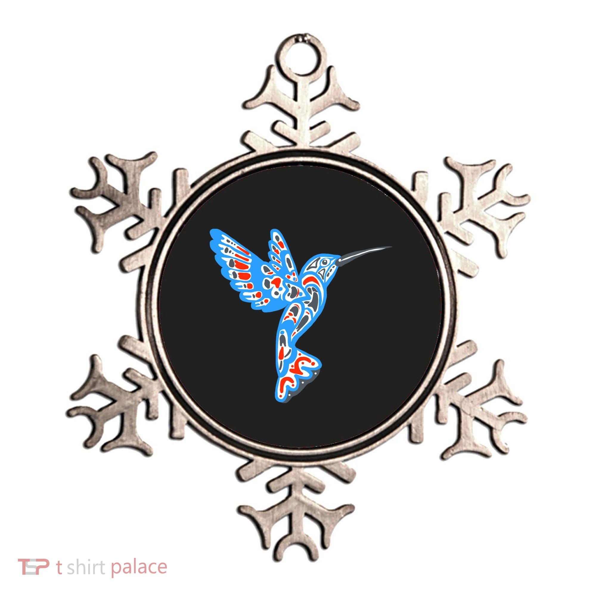 Hummingbird Native American Indian Pacific Northwest Tribal Gift Ornament
