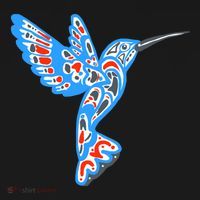 Hummingbird Native American Indian Pacific Northwest Tribal Gift Ornament thumb 1