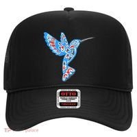 Hummingbird Native American Indian Pacific Northwest Tribal Gift Hat thumb 0