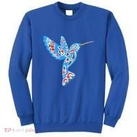 Hummingbird Native American Indian Pacific Northwest Tribal Gift Sweatshirt thumb 0