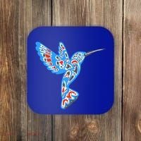 Hummingbird Native American Indian Pacific Northwest Tribal Gift Coaster thumb 0