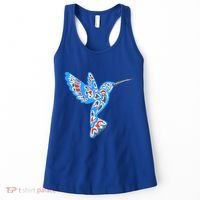 Hummingbird Native American Indian Pacific Northwest Tribal Gift Women's Tank Top thumb 0