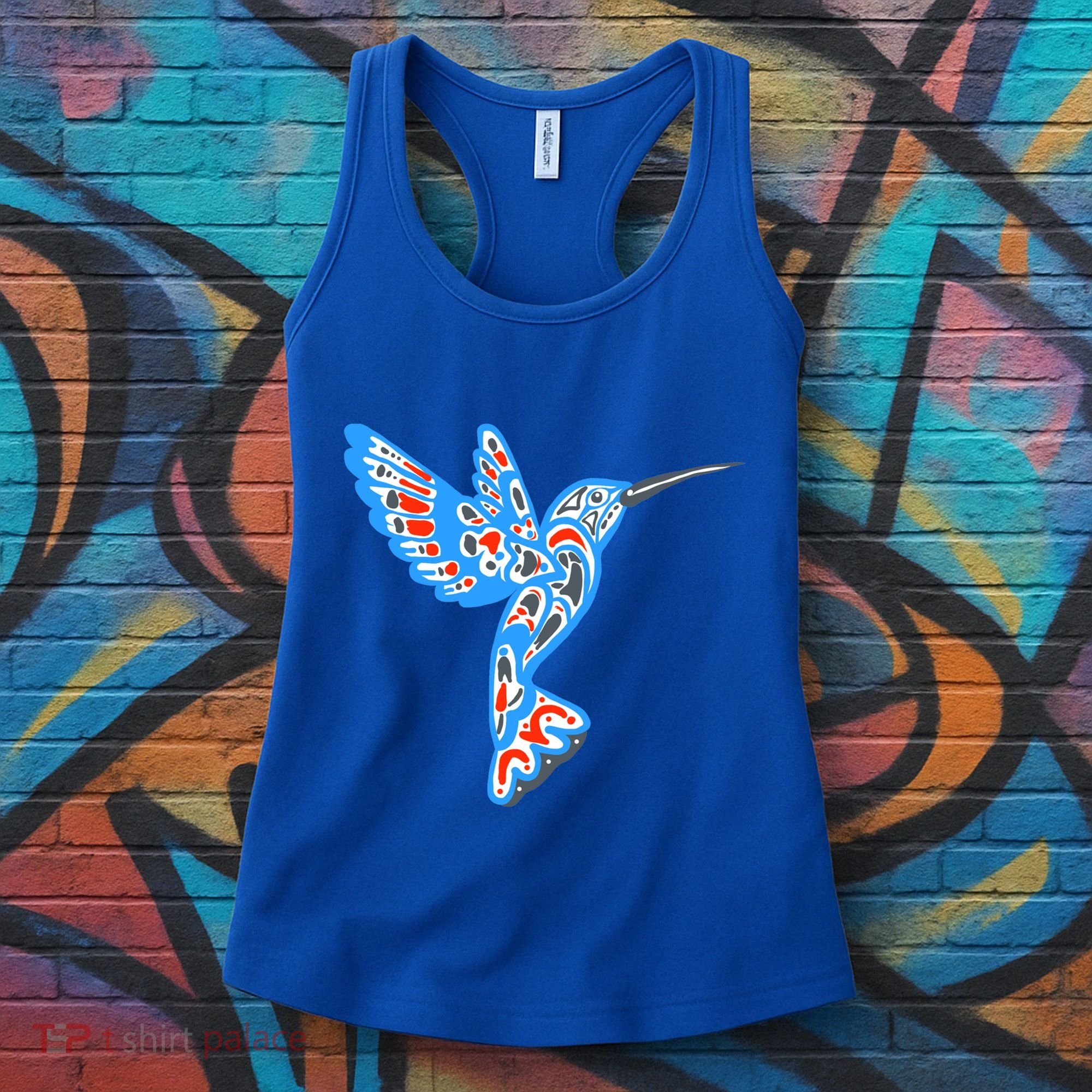 Hummingbird Native American Indian Pacific Northwest Tribal Gift Women's Tank Top