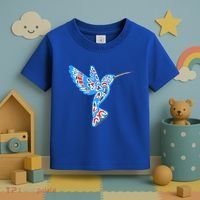 Hummingbird Native American Indian Pacific Northwest Tribal Gift Toddler T-Shirt thumb 3