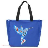 Hummingbird Native American Indian Pacific Northwest Tribal Gift Tote Bag thumb 0
