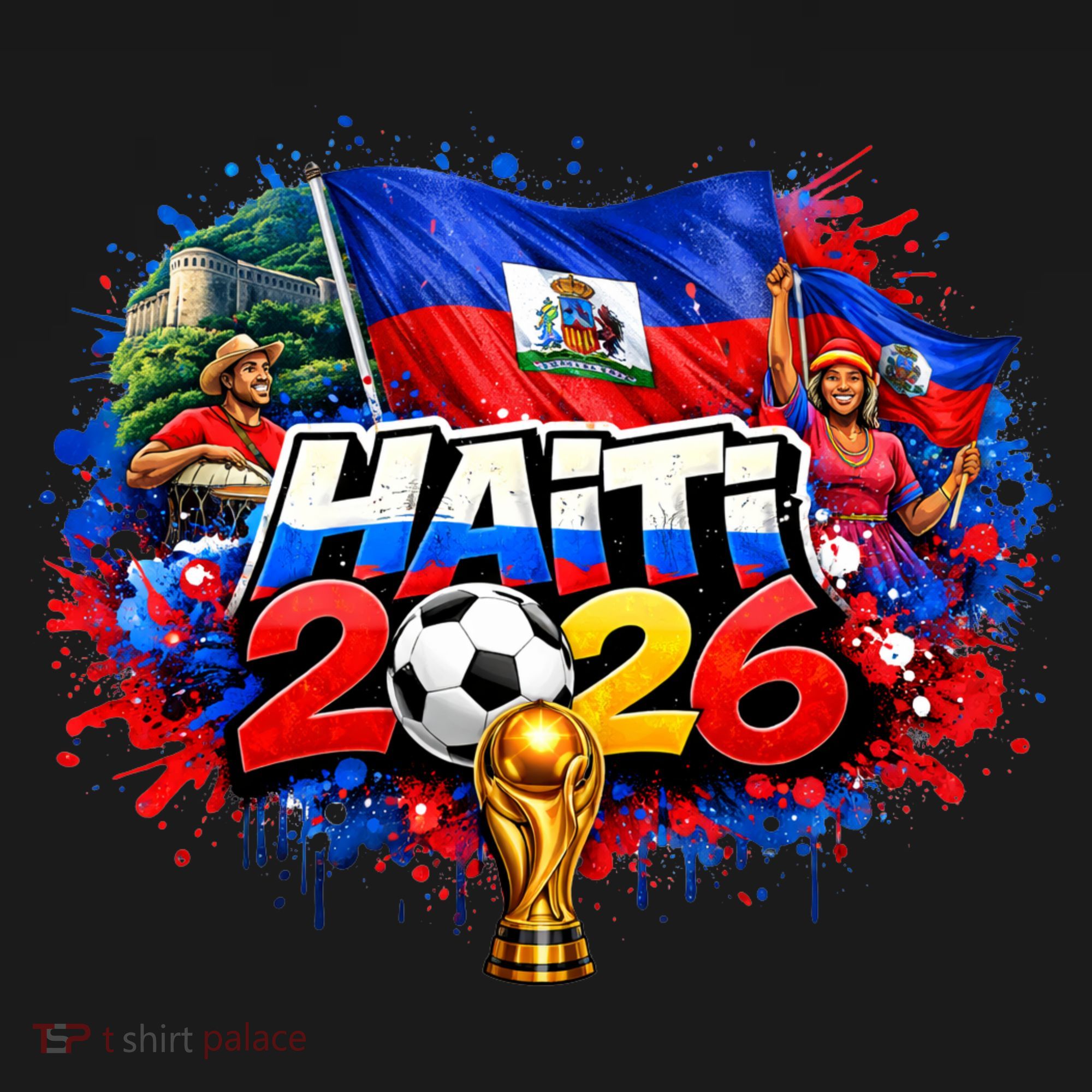 HAITI North America Soccer Tournament 2026 T-Shirt