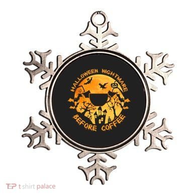 Halloween Nightmare Before Coffee Gift Ornament