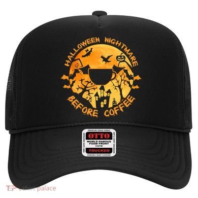 Halloween Nightmare Before Coffee Gift Hat
