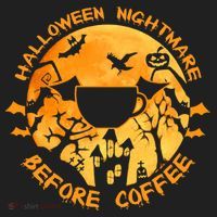 Halloween Nightmare Before Coffee Gift Hat thumb 2