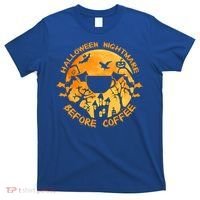 Halloween Nightmare Before Coffee Gift T-Shirt thumb 0