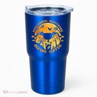 Halloween Nightmare Before Coffee Gift Tumbler thumb 0
