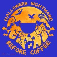 Halloween Nightmare Before Coffee Gift Baby Bodysuit thumb 2