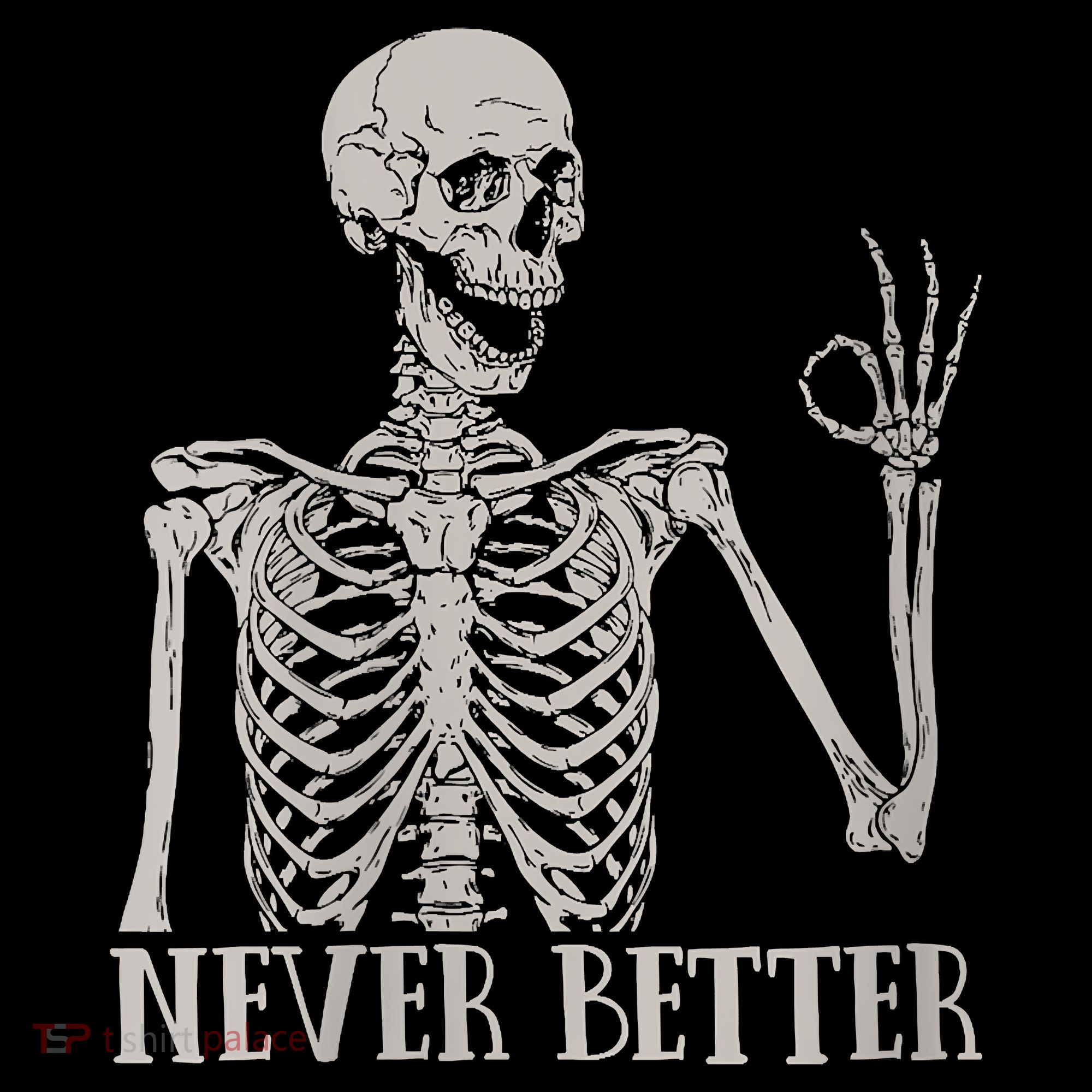 Halloween Never Better Skeleton Funny Skull Tote Bag