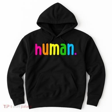 Human Neon Colorful Hoodie