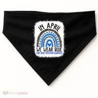 Hope National Child Abuse Prevention Month USA-Made Doggie Bandana thumb 0