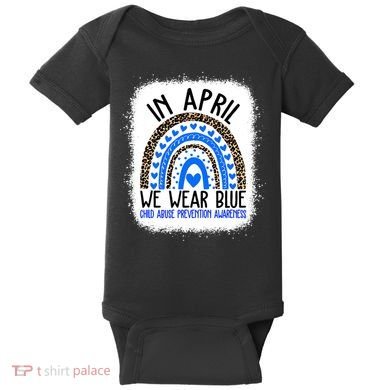 Hope National Child Abuse Prevention Month Baby Bodysuit