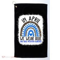Hope National Child Abuse Prevention Month Golf Towel thumb 0