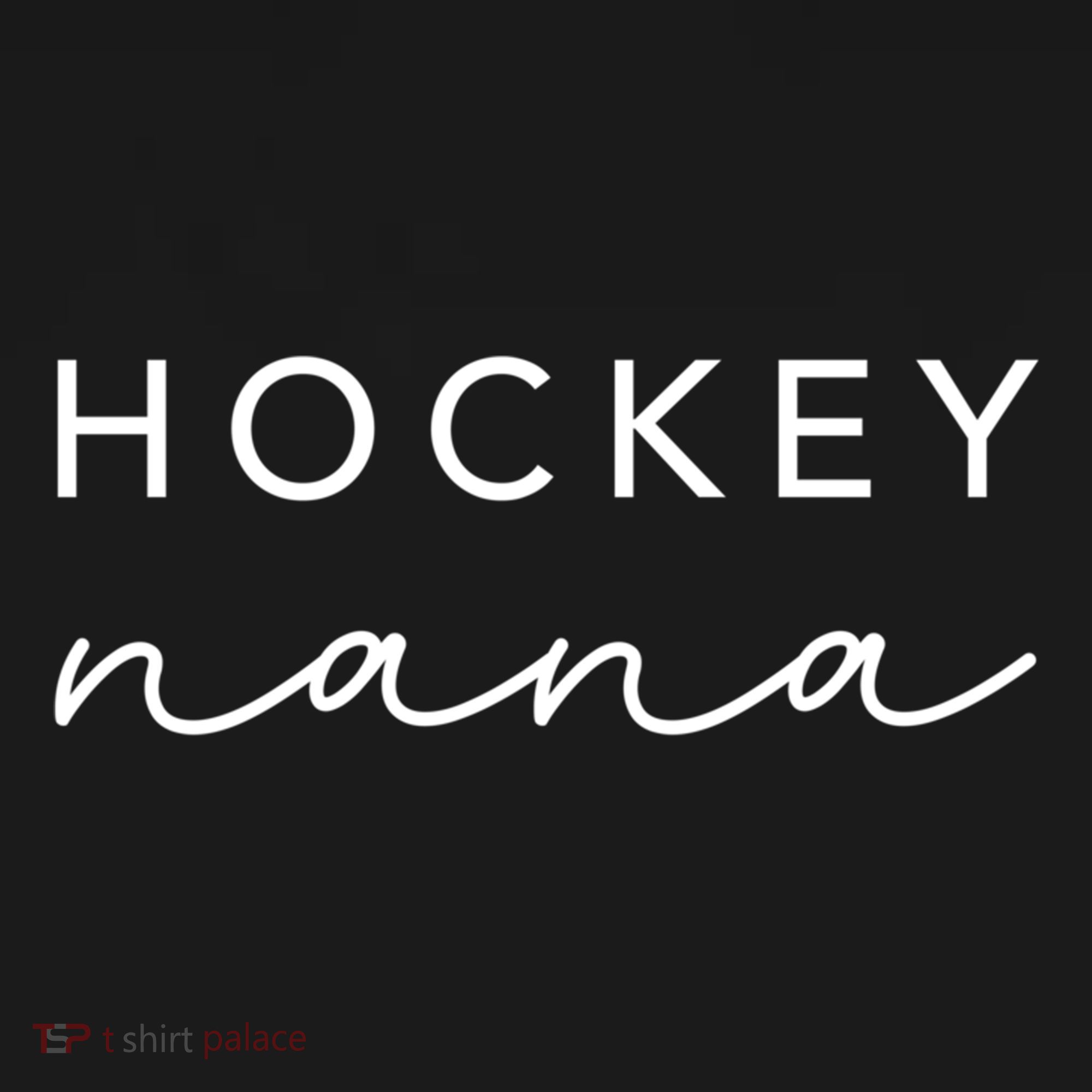 Hockey Nana Cute Trendy Hockey Grandma Gift Women's Hoodie