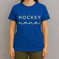 Hockey Nana Cute Trendy Hockey Grandma Gift T-Shirt thumb 4