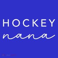 Hockey Nana Cute Trendy Hockey Grandma Gift T-Shirt thumb 7