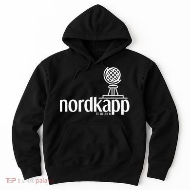 Historical North Cape Norway Scandinavia Design Hoodie