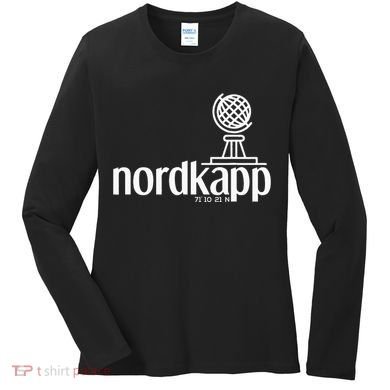 Historical North Cape Norway Scandinavia Design Women's Long Sleeve Shirt
