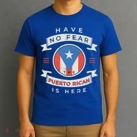 Have No Fear The Puerto Rican Is Here T-Shirt thumb 3