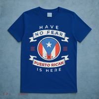 Have No Fear The Puerto Rican Is Here T-Shirt thumb 5