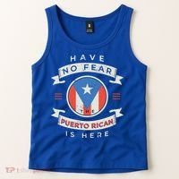 Have No Fear The Puerto Rican Is Here Tank Top thumb 2