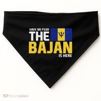 Have No Fear The Bajan Is Here! Barbados Pride USA-Made Doggie Bandana thumb 0