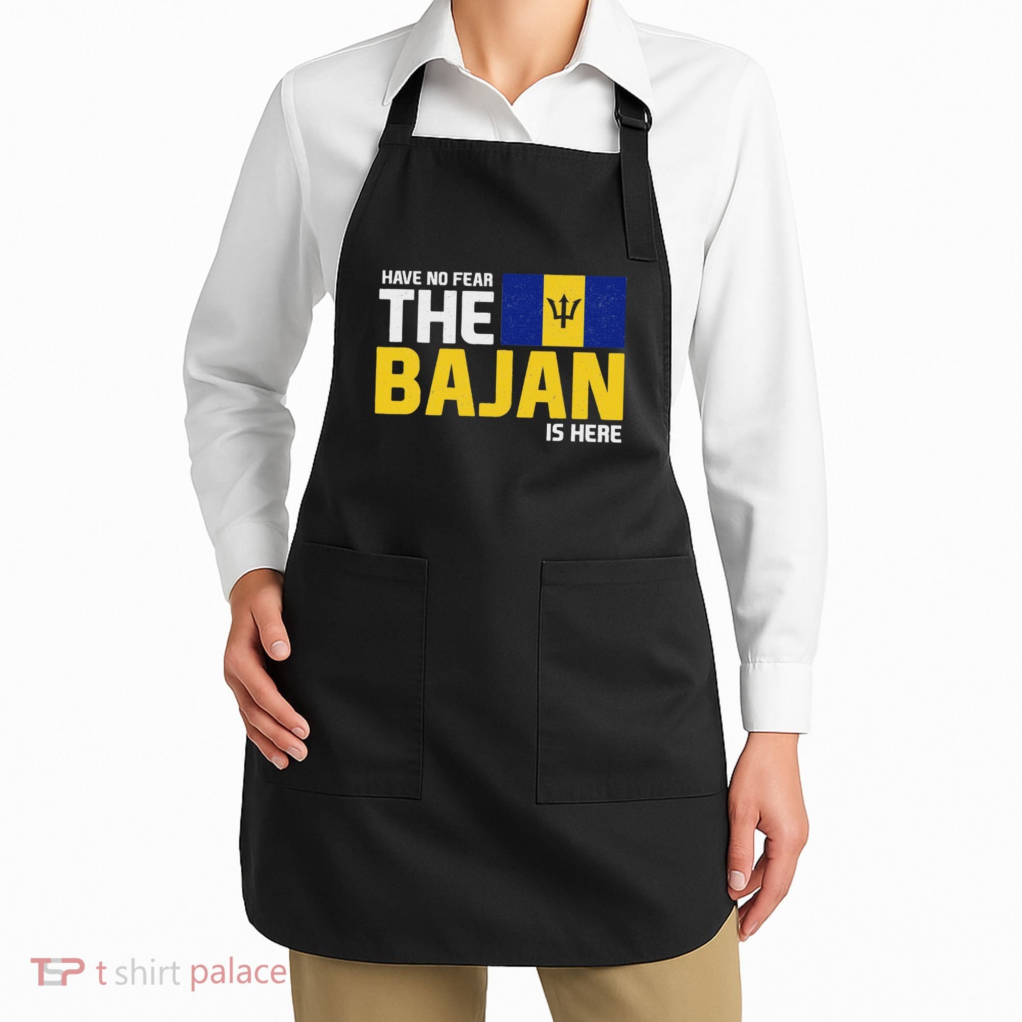 Have No Fear The Bajan Is Here! Barbados Pride Apron