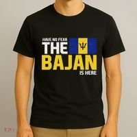 Have No Fear The Bajan Is Here! Barbados Pride T-Shirt thumb 3