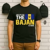 Have No Fear The Bajan Is Here! Barbados Pride T-Shirt thumb 6