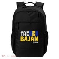 Have No Fear The Bajan Is Here! Barbados Pride Backpack thumb 0
