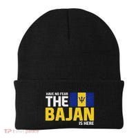 Have No Fear The Bajan Is Here! Barbados Pride Beanie thumb 0