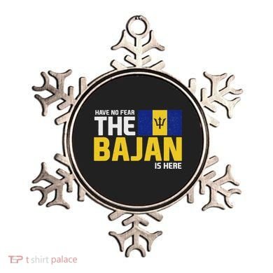 Have No Fear The Bajan Is Here! Barbados Pride Ornament