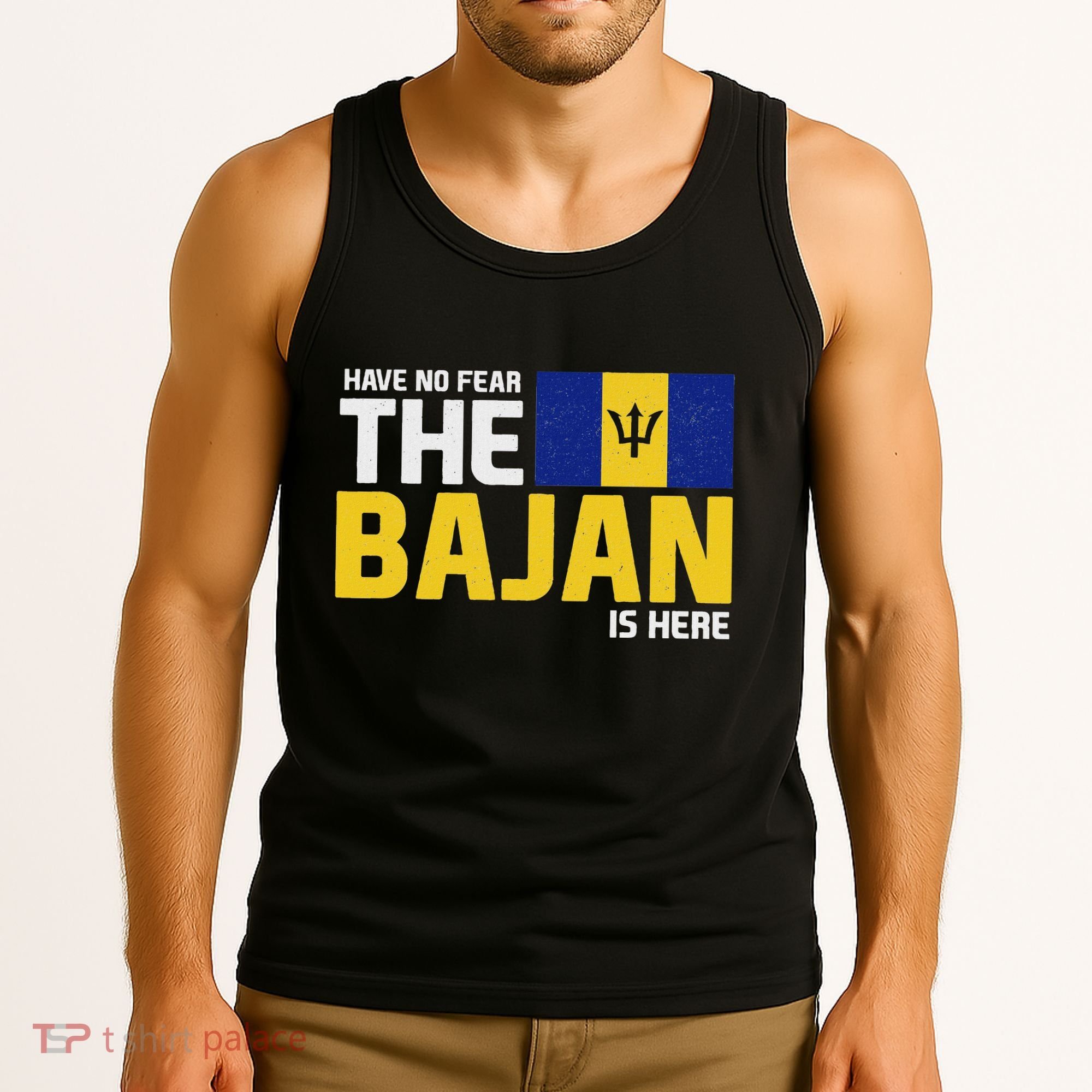 Have No Fear The Bajan Is Here! Barbados Pride Tank Top