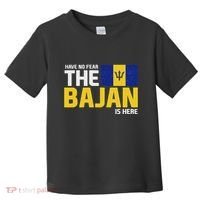 Have No Fear The Bajan Is Here! Barbados Pride Toddler T-Shirt thumb 0