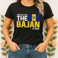 Have No Fear The Bajan Is Here! Barbados Pride Women's T-Shirt thumb 2