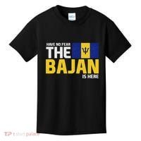 Have No Fear The Bajan Is Here! Barbados Pride Kids T-Shirt thumb 0